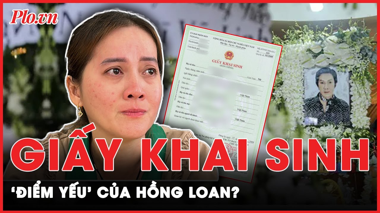 Giấy khai sinh của Hồng Loan liên quan gì trong vụ tranh chấp tài sản cố nghệ sĩ Vũ Linh?