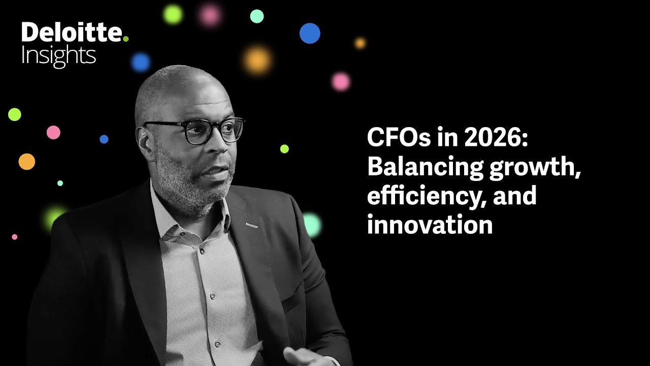 Finance Trends 2026: How CFOs can lead through change, growth, and innovation | Deloitte Insights