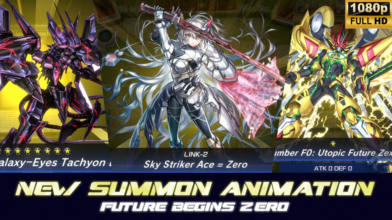 NEW SUMMON ANIMATION - Future Begins Zero Pack ‼️  [Yu-Gi-Oh! Master Duel]​