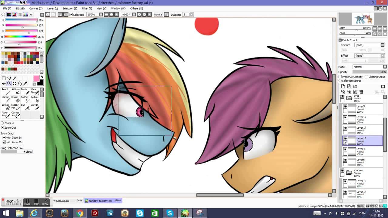 Rainbow factory mlp speedpaint