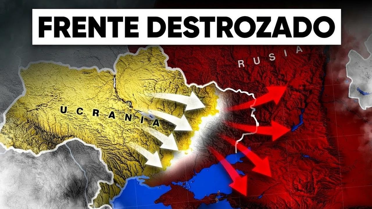Ucrania rompe las defensas rusas con un avance brutal de 9.5 km