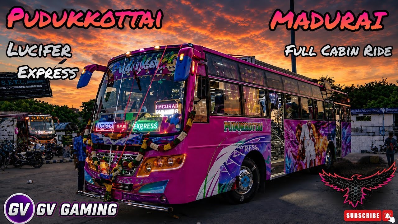 மதியழகன் madurai to pudukkottai super fast driving 🔥🔥