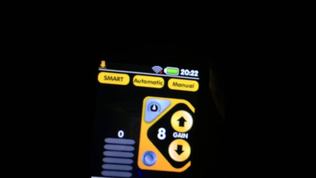 Pointer Basic, mostrando su rendimiento  por la noche