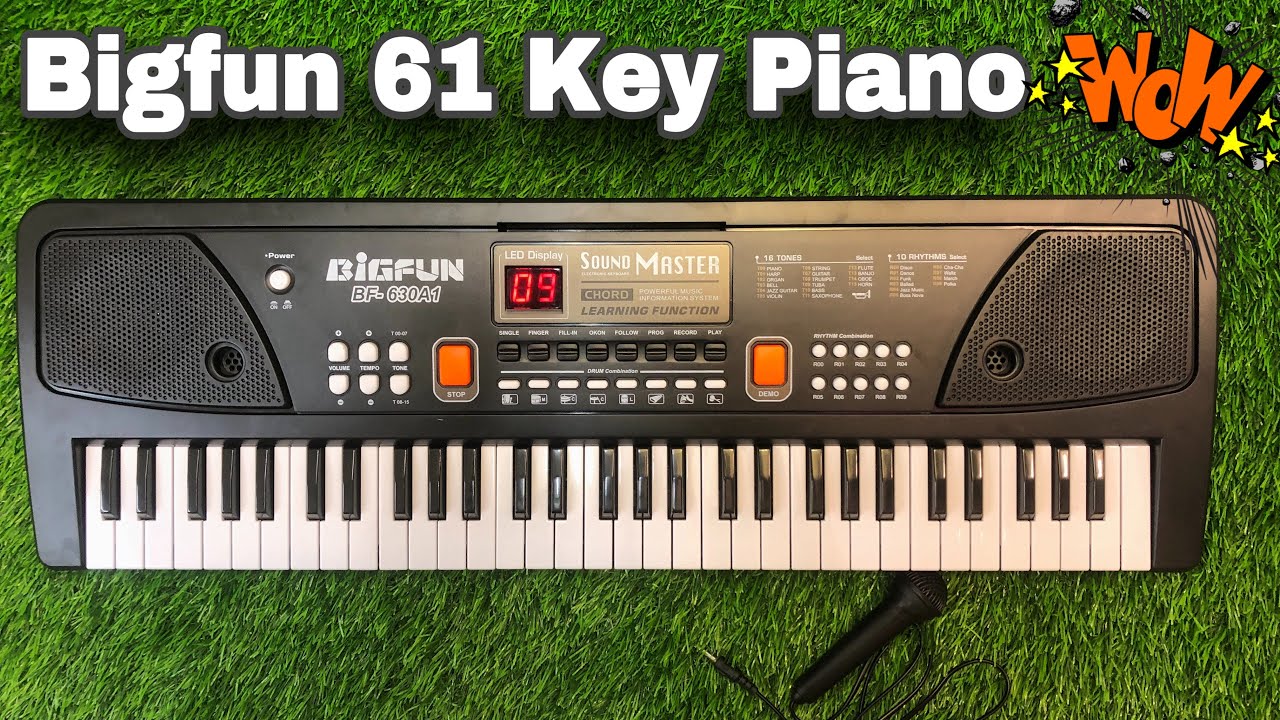 Bigfun 61 Key Piano Keyboard  - Unboxing & Testing | Toy Mall