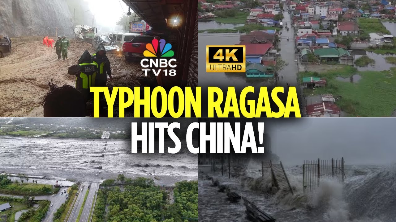 China Braces For Typhoon Ragasa | 2 Million People Moved to Safety | China News | 4K Video | N18G