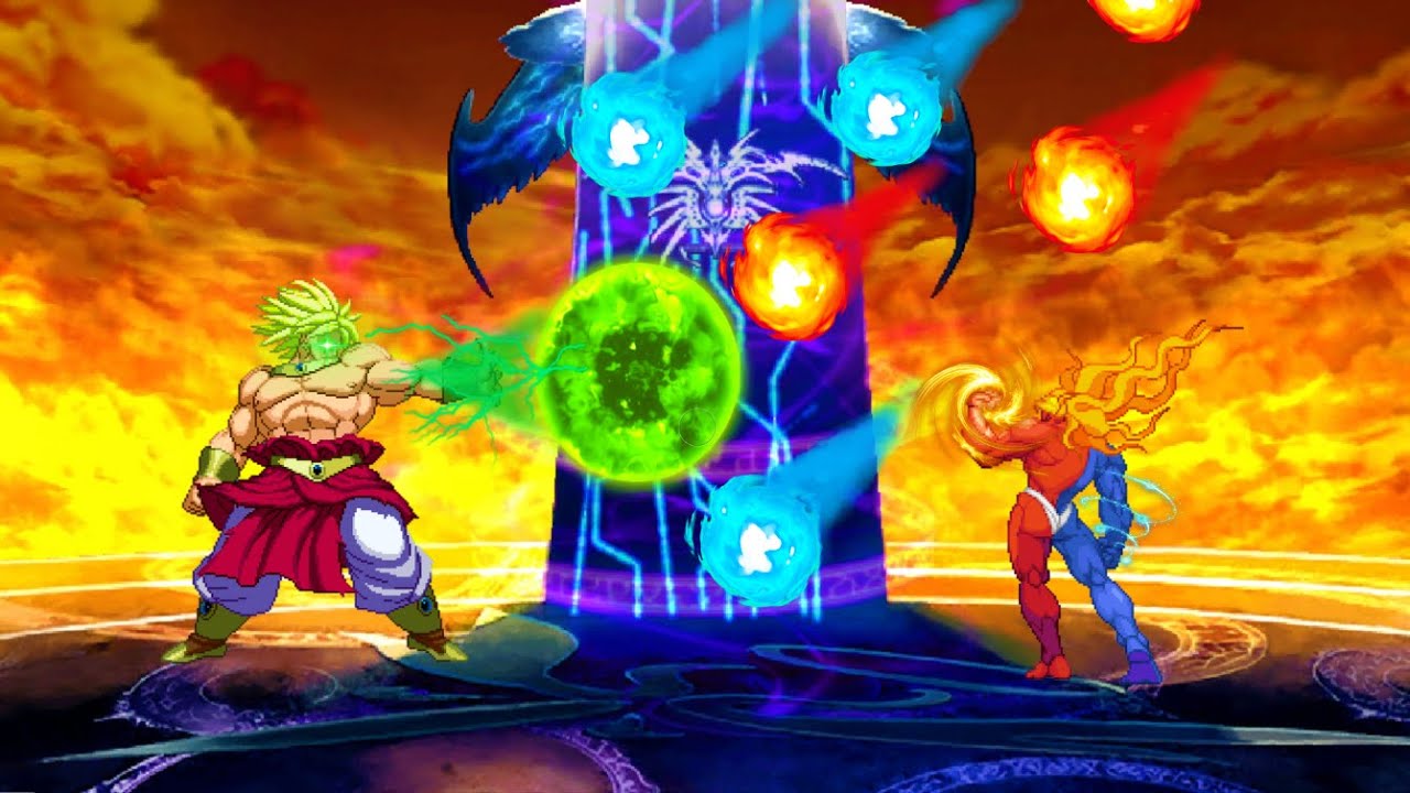 Gill VS Broly - Street Fighter X Dragon Ball Z [CVS3/PotS/Infinite][SFIII3 X DBFZ X Anime X MUGEN]