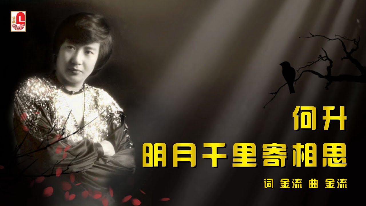 何升 - 明月千里寄相思（Official Lyric Video)