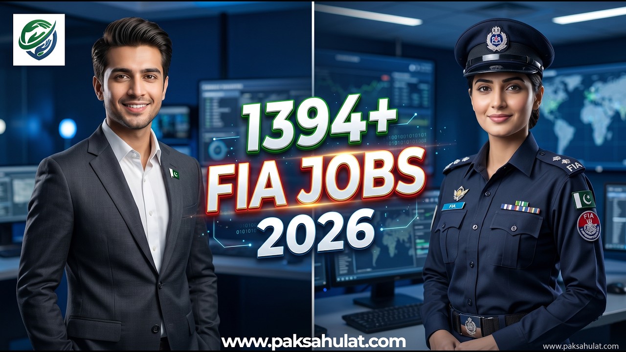 FIA Jobs 2026: 1394+ Vacancies, Physical Test & Online Apply Guide