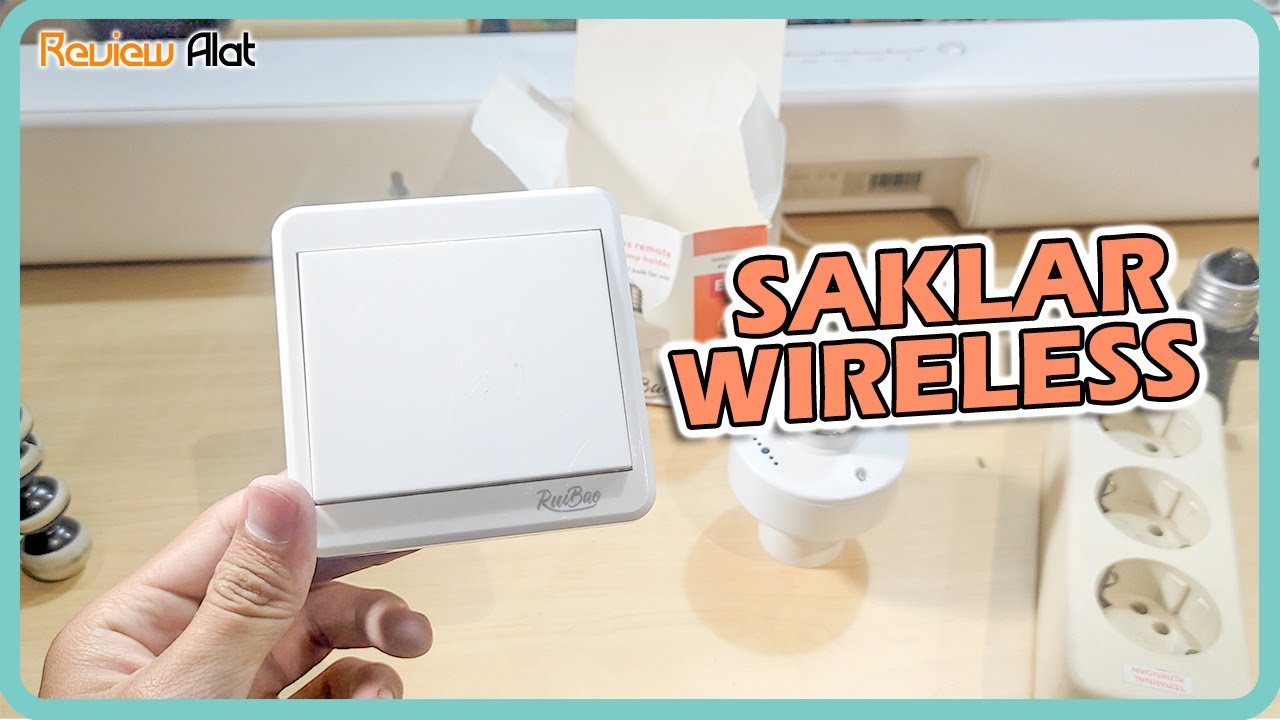 Saklar Lampu Remote Control Wireless Ruibao Fitting E27 220V