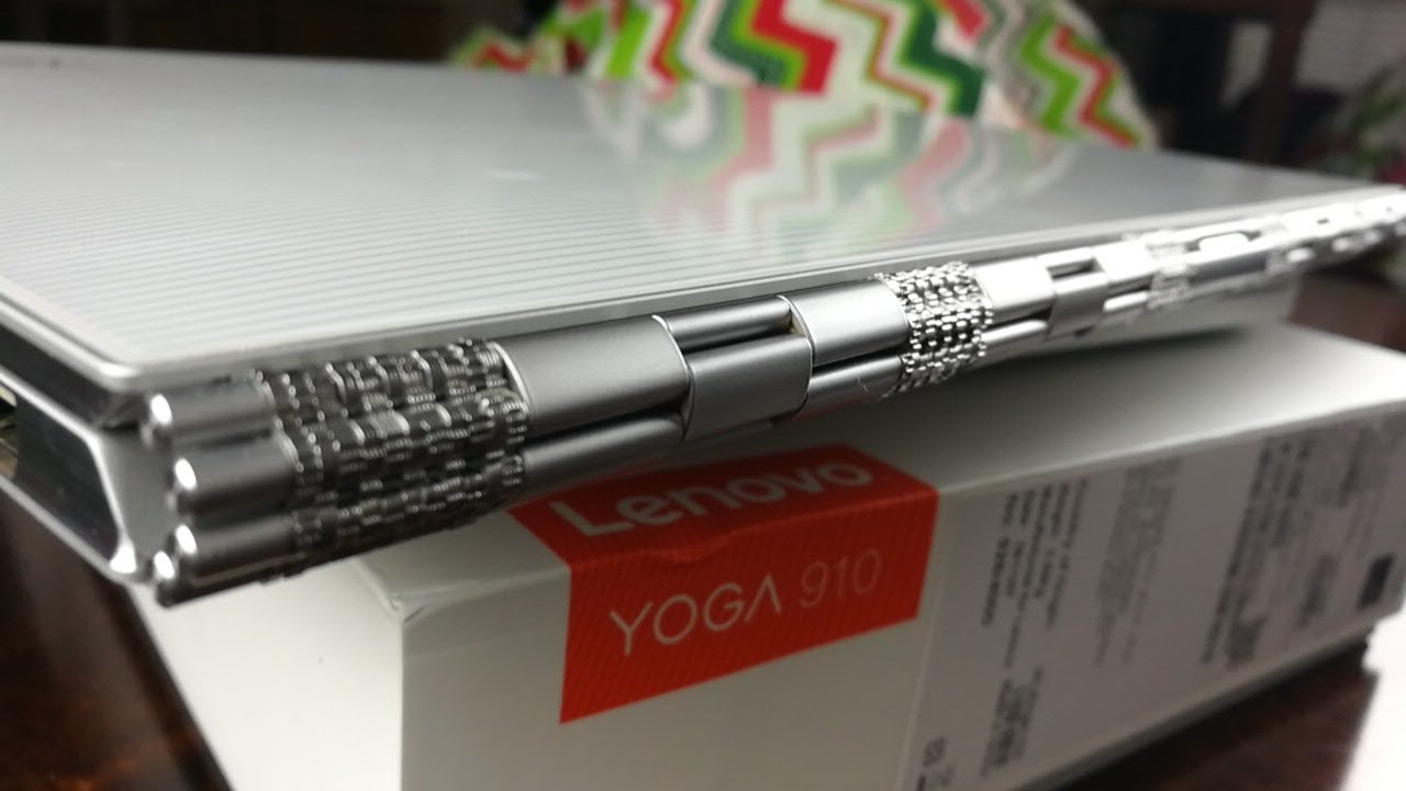 Lenovo Yoga 910 Special Edition! THAT HINGE THOUGH! [UNBOXING]