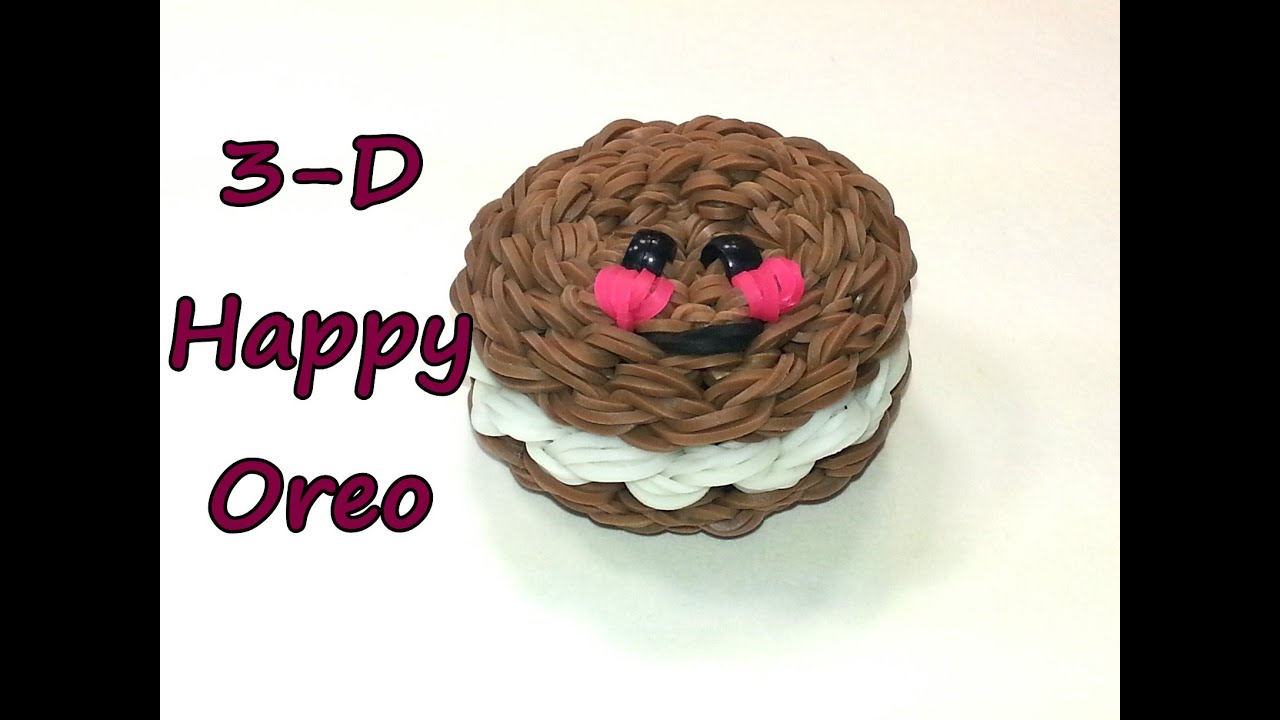 3-D Счастливый Oreo Учебник по feelinspiffy (Радуга Ткацкий станок)