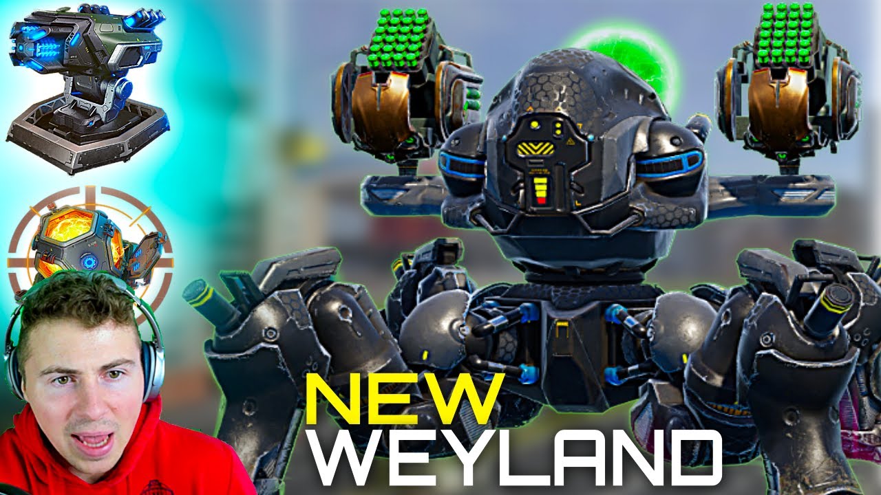 НОВЫЙ Weyland &mdash; ОГРОМНЫЕ улучшения превратили его в тяжелого БОЙЦА | War Robots