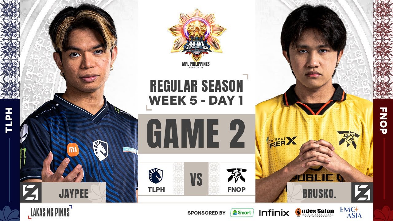 MPL PH S14 - W5D1 - TLPH VS FNOP GAME 2