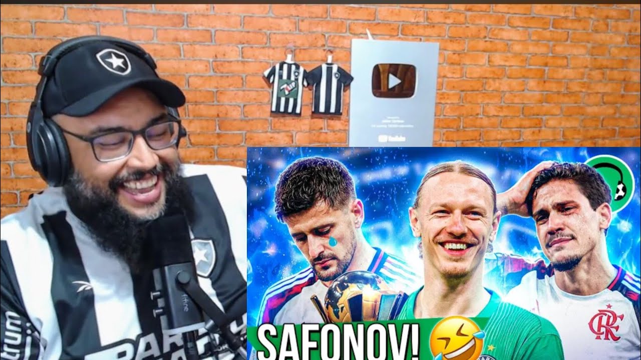 ♫ FLAMENGO É VICE DO PSG COM AULA DE SAFONOV! 🤣 | Paródia Seu Brilho Sumiu