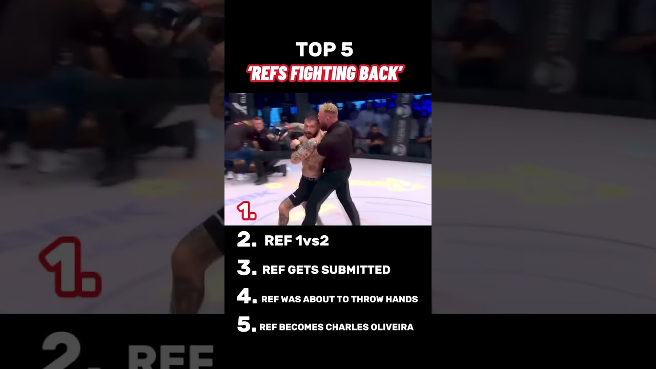 When Referees Fight Back #shorts #crazy #funny