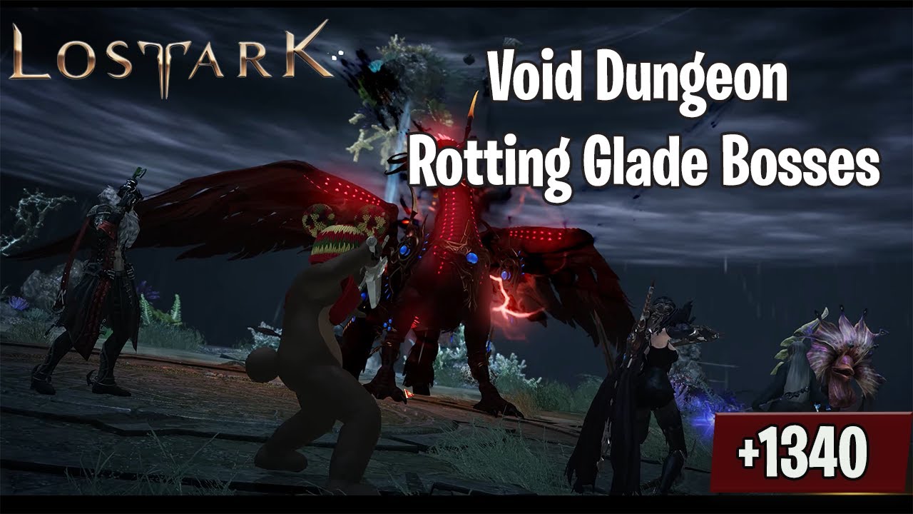 Lost Ark 2.0 Void Dungeon Rotting Glade Bosses -Devil Hunter  4K-