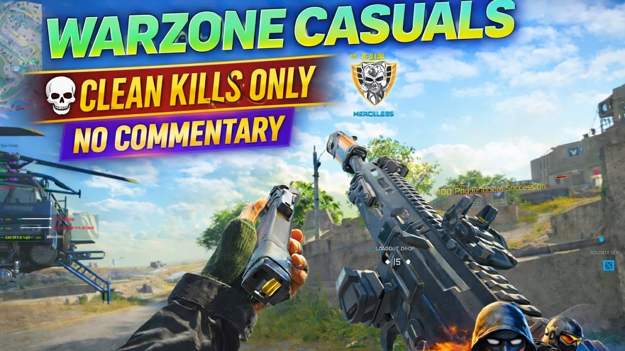 Warzone Casuals Get Destroyed 💀 | Clean Kills Only | No Commentary #bo7 #callofduty