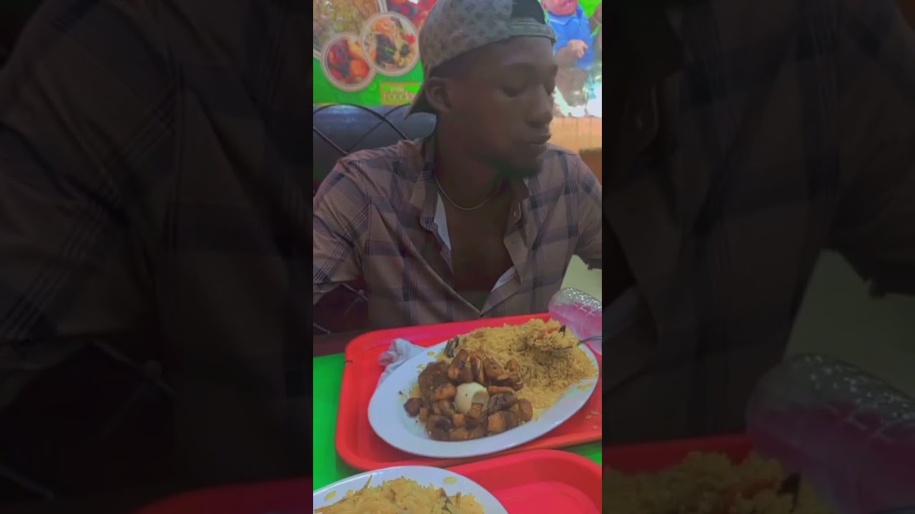 how i spent my last 15k today just for 2 plates of rice @foodland asaba delta state #music #love