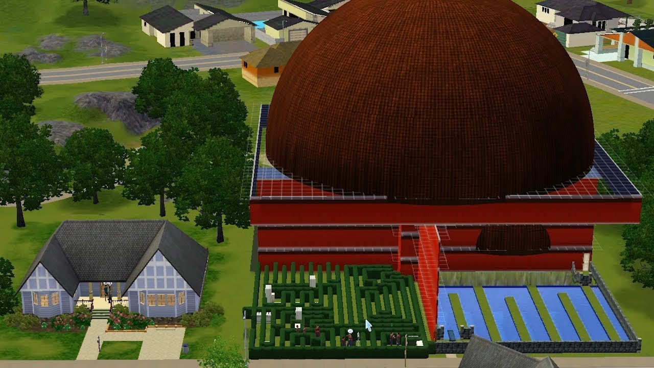 When You're Bored in The Sims so you Recreate The Hunger Games