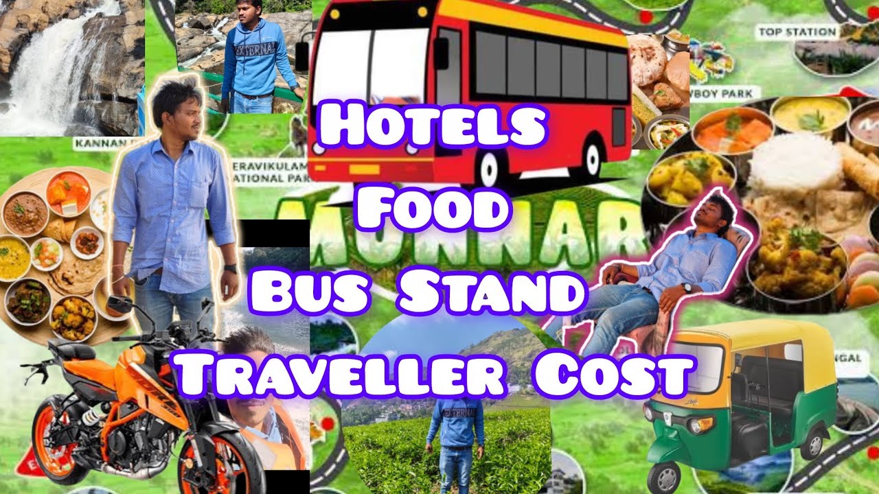 Munnar Tour:Part 3.Budget and Price of Munnar Hotels,Bike Rent #viralvideo #trending #munnar #solo 