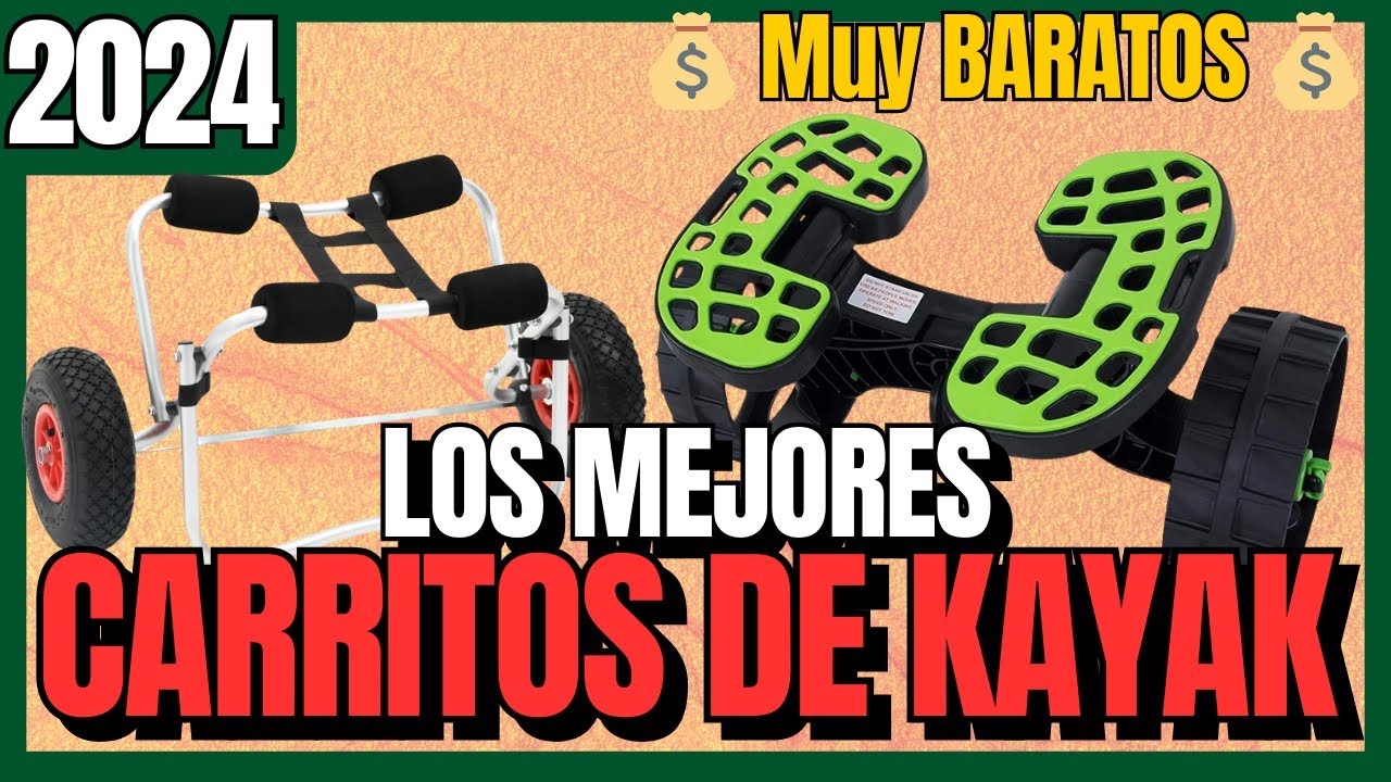 🛶 Los 7 mejores CARRITOS DE KAYAK BARATOS de Aliexpress 🛶 [2024] Carro de Arrastre, Ruedas