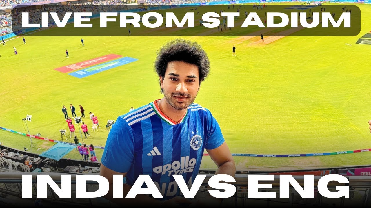 T20 India vs Eng Semifinal Wankhede stadium 
