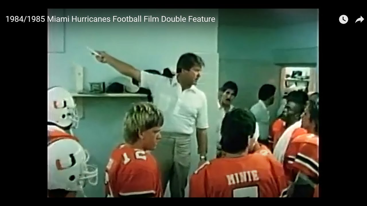 1984/1985 Miami Hurricanes Football Film Double Feature