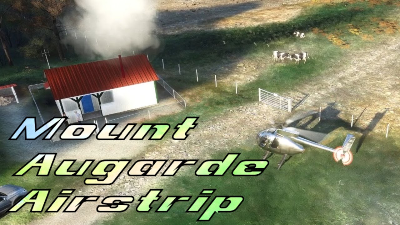 Mount Augarde airstrip, New Zealand, showcase