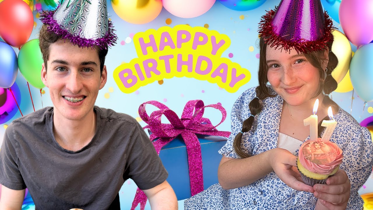 BIRTHDAY VLOG WITH ALIYAH AND JOSH