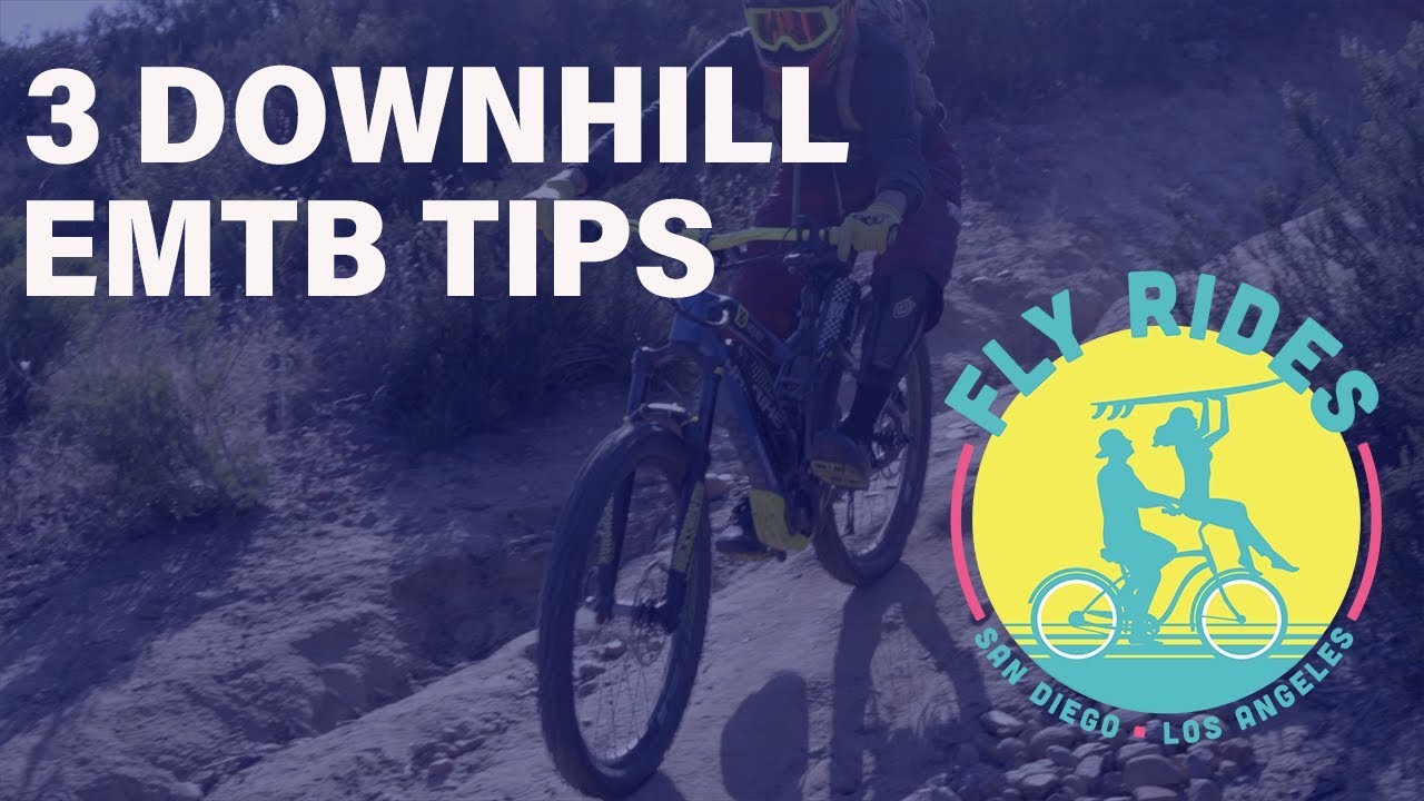 3 Tips to Improve Downhill eMTB Riding | Mountain Bike Skills Clinic | Become a Better MTB Rider