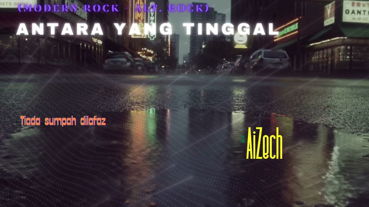 AiZech - Antara Yang Tinggal (Modern Rock / Alternative Metal)