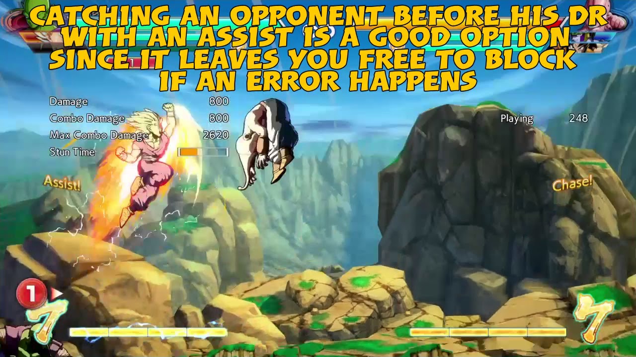 DBFighterZ dealing with corner pressure