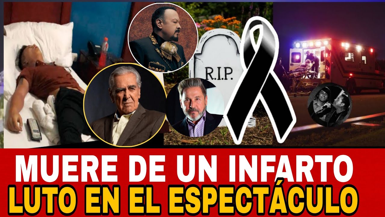 ✝️💔 LUTO EN EL ESPECT&Aacute;CULO: MUERE enfrente  TODOS / Eric del Castillo dejo listo el testamento