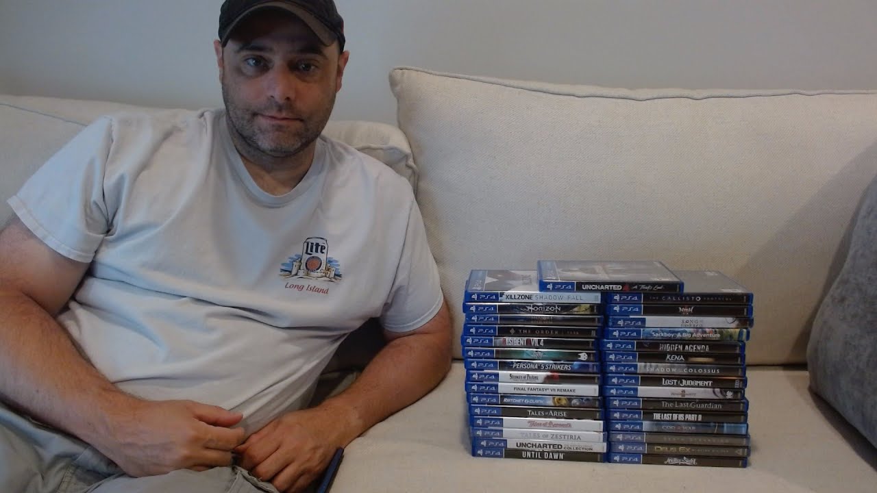 ASMR Gum Chewing PS4 Video Game Collection
