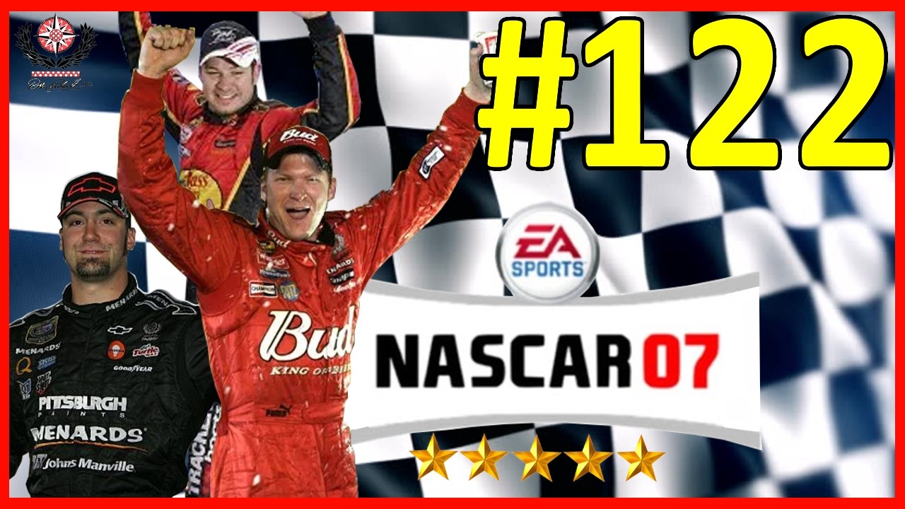 A Wild Return To Nascar 07 | Nascar 07 Fight To The Top Mode #122