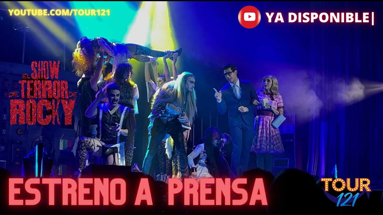 ESTRENO . EL SHOW DE TERROR DE ROCKY  | MOISÉS ARAIZA, GLORIA AURA, BETO TORRES  | TOUR 121