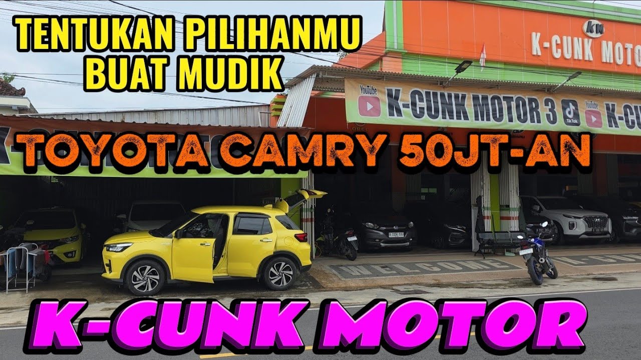 Toyota camry 50jt-an, sedan murah gagah nyaman