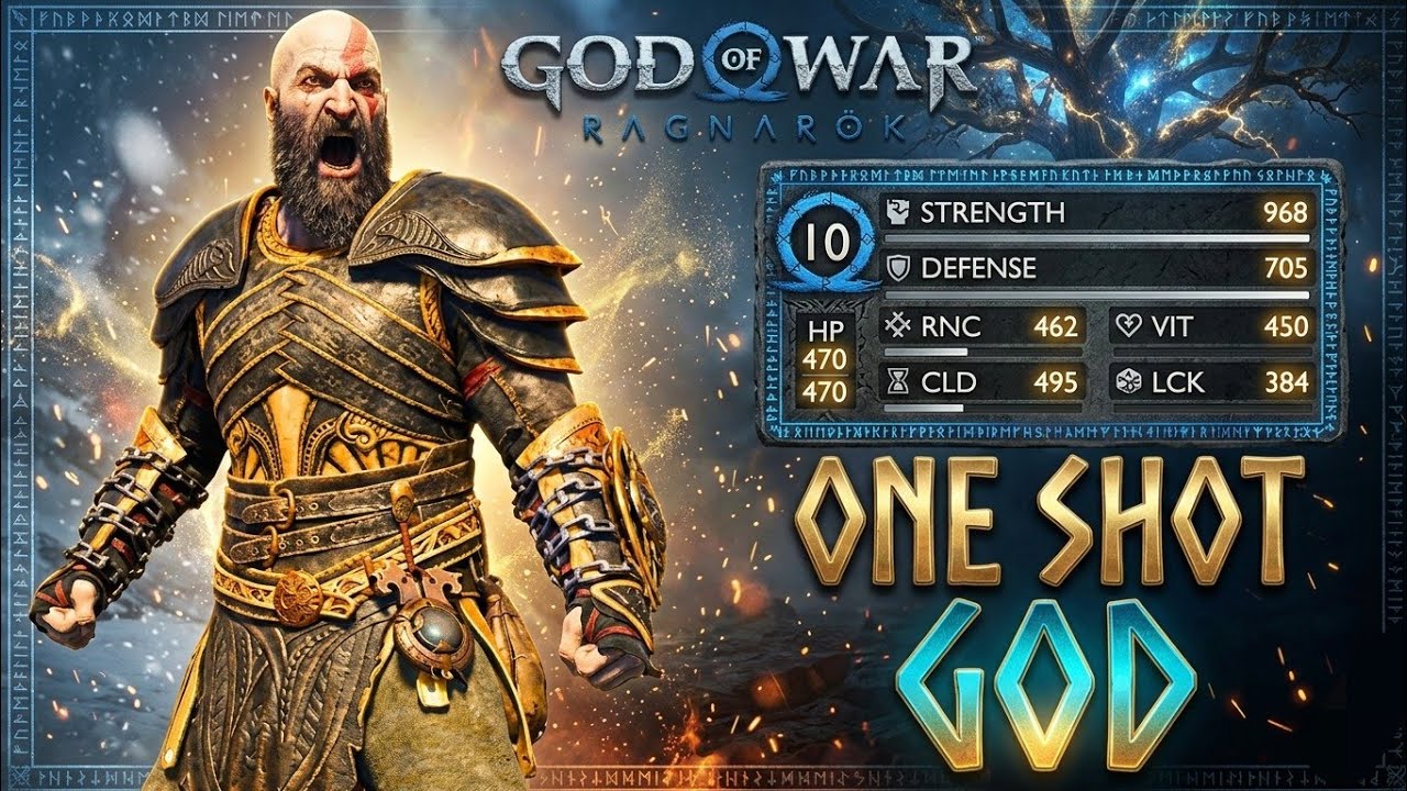  I Made Kratos a GOD and One-Shot Every Berserker & Gná!
