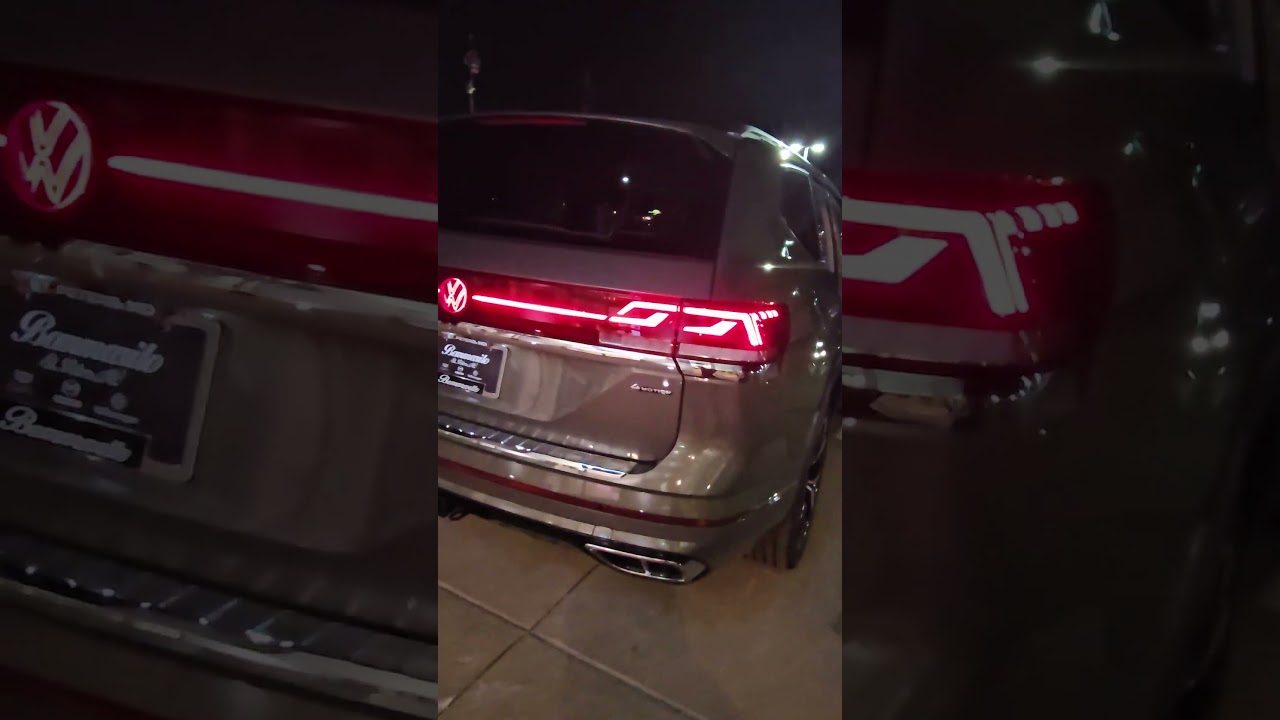 Look at the stunning Avocado Green Metallic at night!  #ReeseSellsCars #VWGuru #FYP