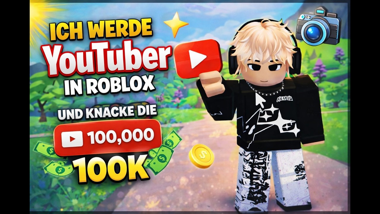 Ich werde YouTuber in Roblox und knacke die 100k !!!