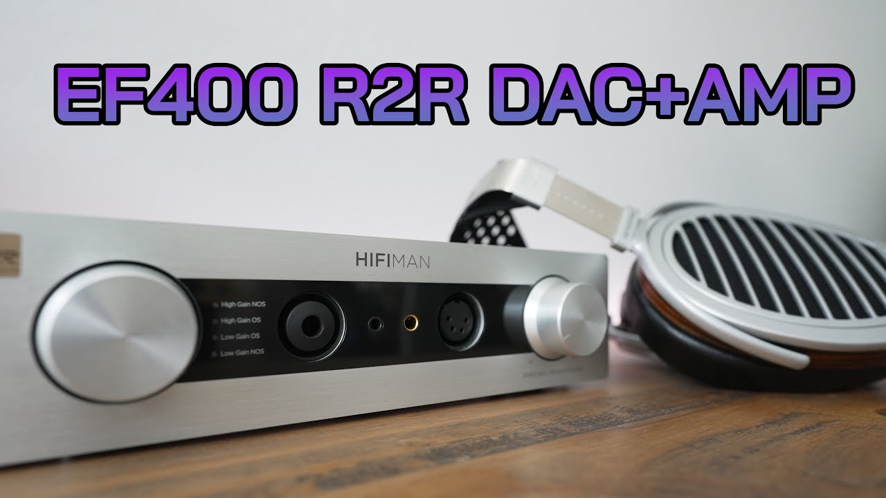 Hifiman EF400 Headphone Amp + DAC Review!