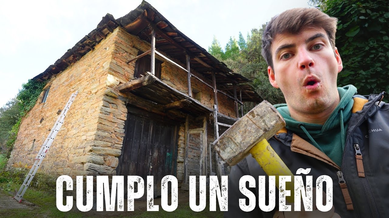 Con 24 AÑOS he comprado esta CASA abandonada para RESTAURARLA por completo