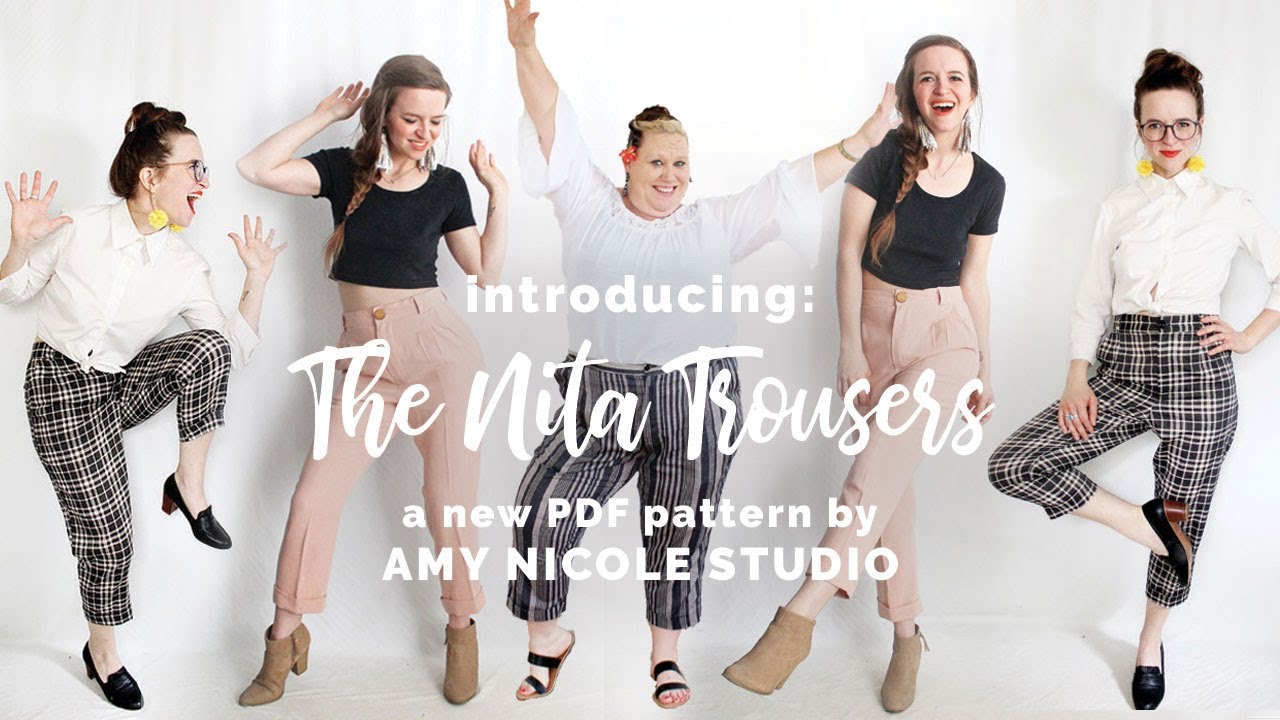 Introducing the Nita Trousers PDF Pattern!