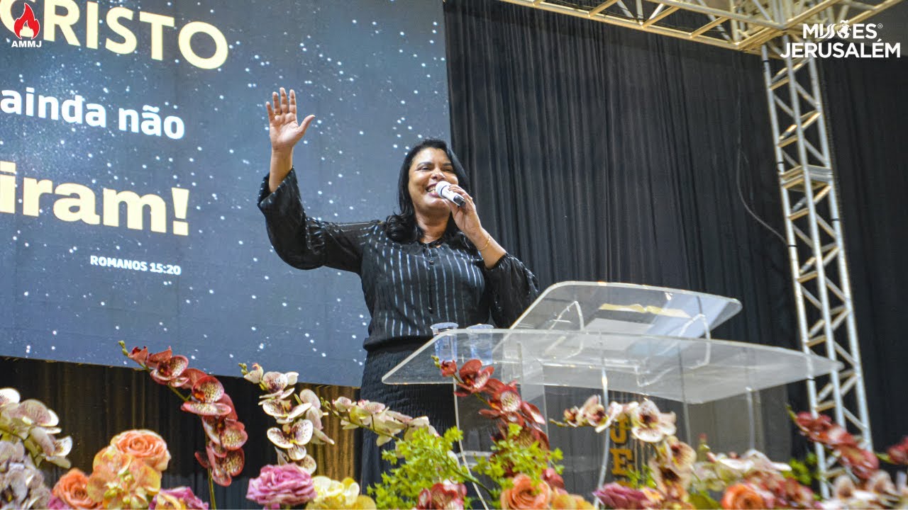 Missionária Elisama Brito - 15º Congresso Internacional Missões Jerusalém