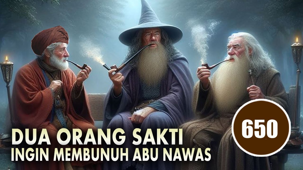 RENCANA JAHAT 2 ORANG SAKTI KEPADA ABU NAWAS - HUMOR SUFI