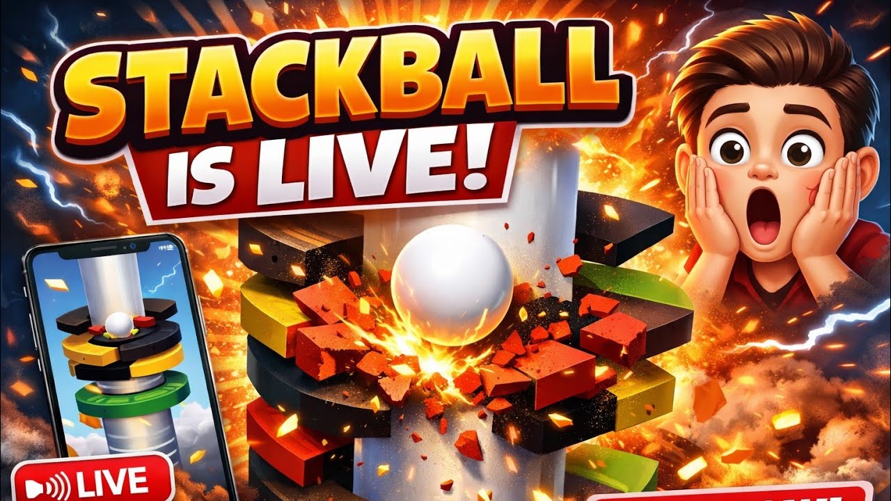 GameVerseX is live #stack ball #game #gameplay #liveshort
