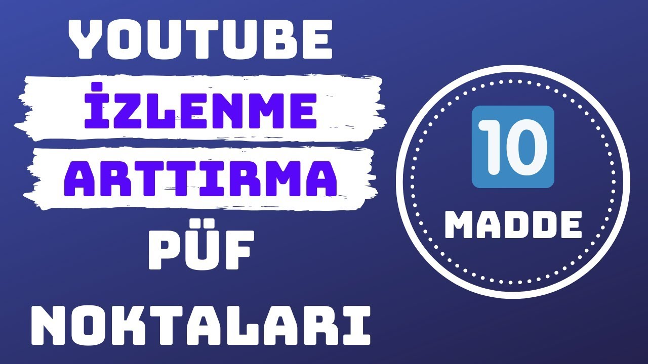 Youtube İzlenme Arttırma / Youtube 4000 Saat Tamamlama / Youtube Kanal Geliştirme [2020]