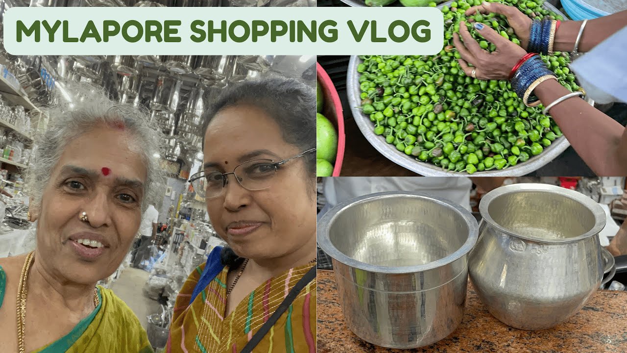 Mylapore Shopping with Amma