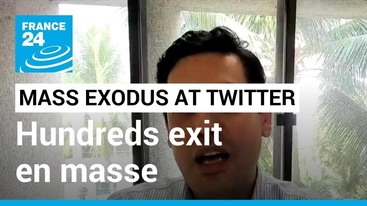 Twitter employees exit en masse after Elon Musk ultimatum &bull; FRANCE 24 English