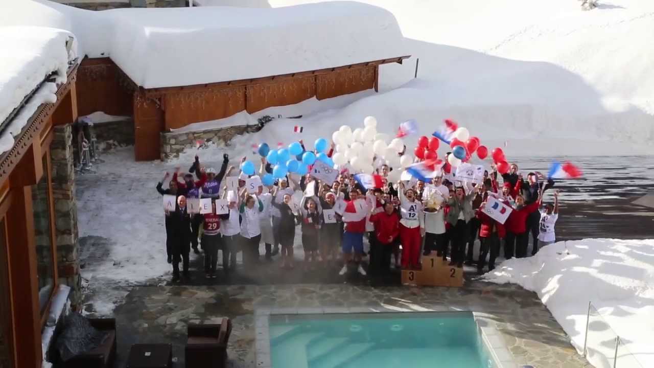 ALEXIS PINTURAULT HOTEL ANNAPURNA COURCHEVEL SOTCHI LIP DUB